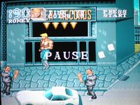 une photo d'Ã©cran de Double Dragon 3 sur Sega Megadrive